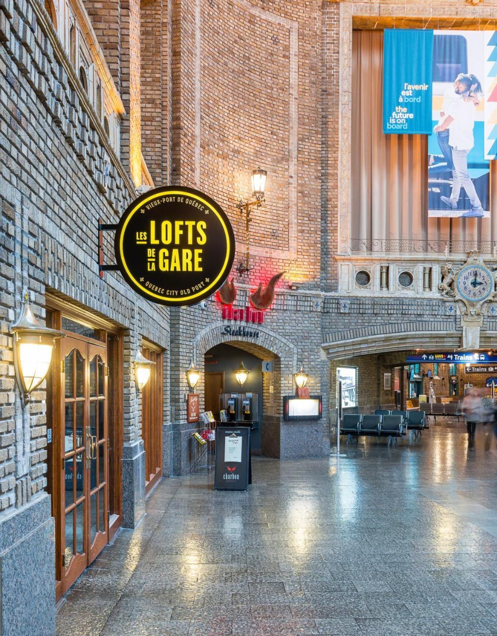 Les Lofts De La Gare - Par Les Lofts Vieux-Quebec Apartment Exterior photo